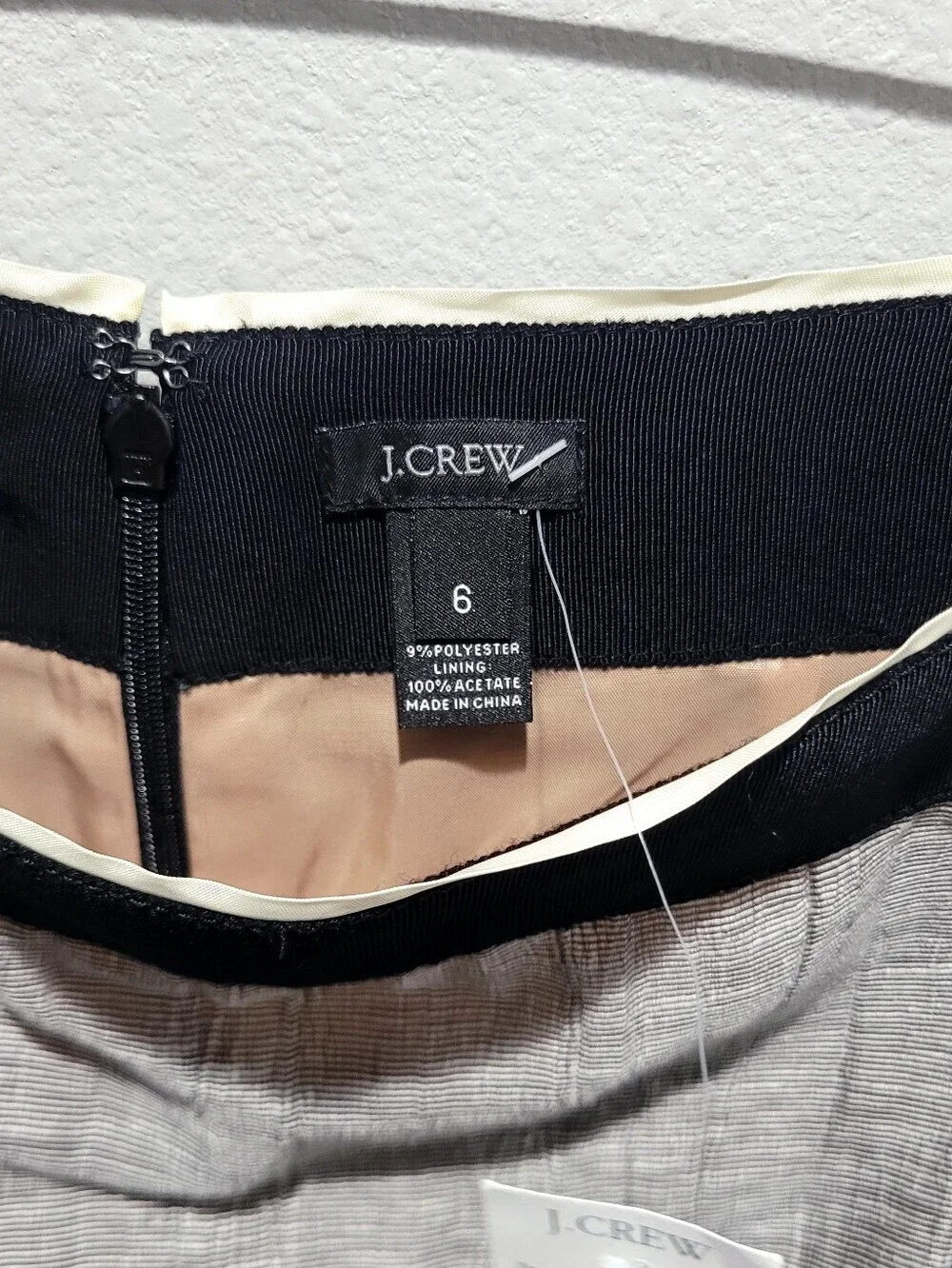 J. Crew fitted linen 36540